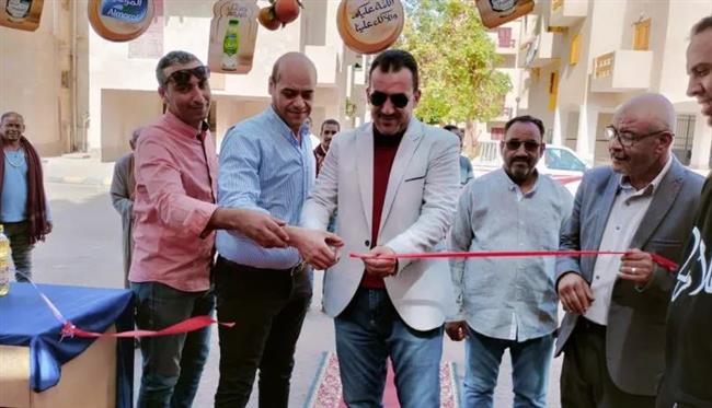 رئيس "طيبة الجديدة" يفتتح معرض "أهلا رمضان"