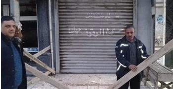   إنقاذ سكان عمارة بعد انهيار سقف شقة بالعمرانية