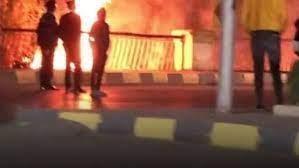 السيطرة على حريق داخل جزيرة بكورنيش المعادي