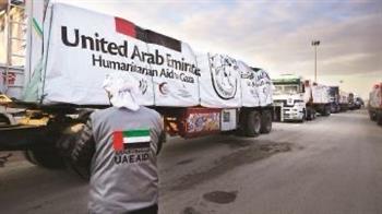   21 ألف طن مساعدات إماراتية لأهالي غزة