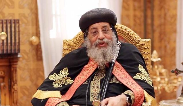 البابا تواضروس يشكر الخارجية المصرية و السفير المصري في جوهانسبرج 