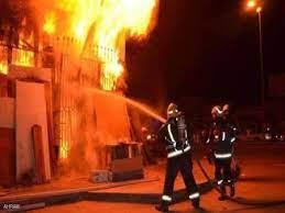  الحماية المدنية تسيطر على حريق مصنع أخشاب بمنطقة 15 مايو