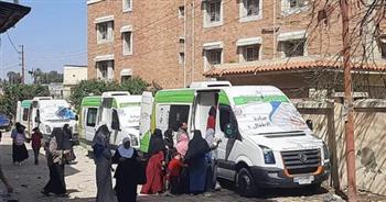 صحة الإسكندرية : الكشف على 1668 مواطنا خلال قافلة طبية بقرية أبيس الأولى