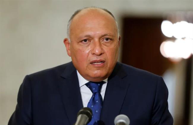 سامح شكري: نرحب بأي وسيلة لزيادة حجم المساعدات لـ غزة.. وندعم أونروا