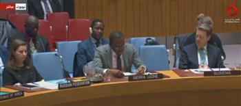   ممثل سيراليون لدى مجلس الأمن: تحقيق السلم الشامل يتطلب مشاركة اليمنيين في المفاوضات السياسية