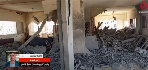 المرصد الأورومتوسطي: حالات وفاة دفنت داخل المنازل بقطاع غزة