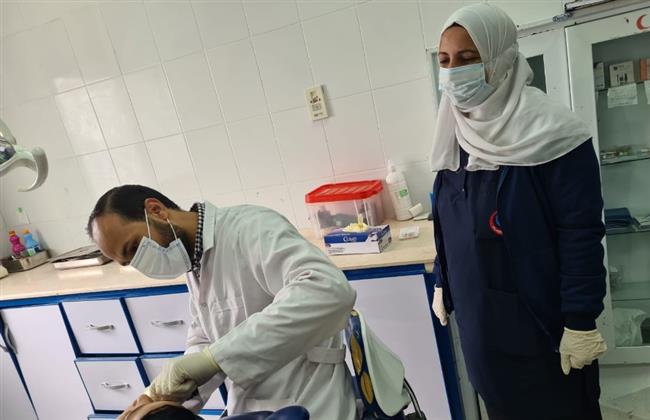 الكشف على 1547 مواطن وتقديم خدمات التثقيف الصحي بـ أبو حمص