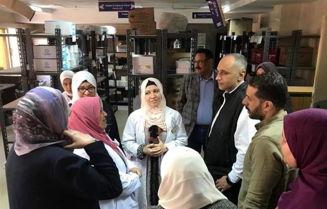 جولة تفقدية لوكيل وزارة الصحة على مستشفيات محافظة الغربية