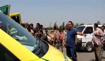 إصابة 6 أشخاص في تصادم سيارتيّ نقل بالجيزة