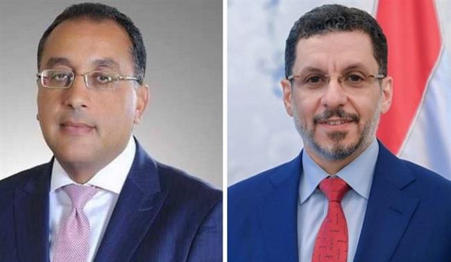 رئيس الوزراء يؤكد دعم مصر لـ اليمن والحرص على دعم جهود استقراره ووحدته