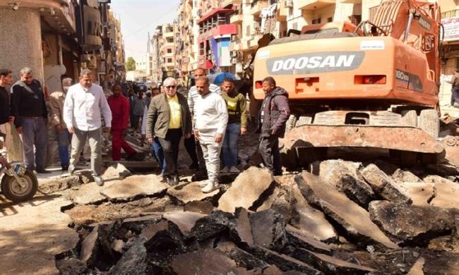 محافظ الأقصر يوجه بالبدء في العمل بالطرق التي تحتاج إلى الصيانة اللازمة