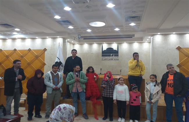 "ذوي الهمم" يحتفلون بــ رمضان وعيد الأم بـ مكتبة القاهرة الكبرى