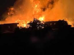 حريق هائل في ستوديو الأهرام.. وقوات الحماية المدنية تحاول السيطرة