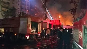مصدر أمني: لا خسائر بشرية بحريق ستوديو الأهرام