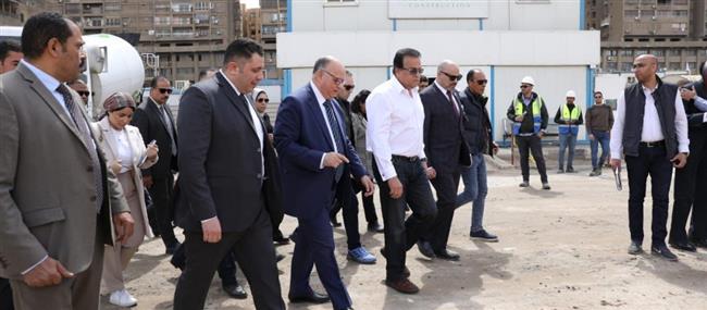 وزير الصحة يتفقد مشروع تطوير مستشفى معهد ناصر "مدينة النيل الطبية"