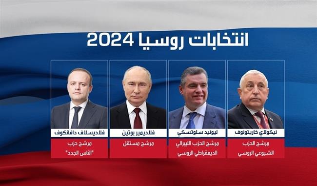 " بوتين " يحصل على 87.68% في الانتخابات الرئاسية الروسية بعد فرز 30% من الأصوات