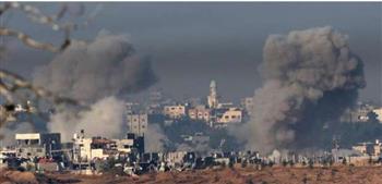   غارات إسرائيلية عنيفة تستهدف المناطق الشمالية لمخيم النصيرات وسط غزة