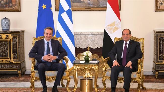 مصر و اليونان تؤكدان ضرورة العمل المكثف لإنهاء الكارثة الإنسانية في غزة