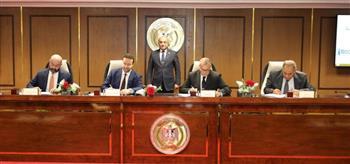 وزير العدل يشهد توقيع بروتوكول تعاون مع البنك المركزي والاتصالات