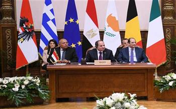   الرئيس السيسي: نجحنا في تحقيق نقلة نوعية بشراكتنا مع الاتحاد الأوروبي