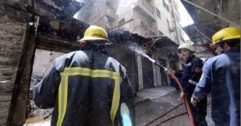   السيطرة على حريق اندلع داخل مخزن فى مدينة 6 أكتوبر