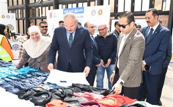   "دكان الفرحة" يوفر 25 ألف قطعة ملابس للطلاب الأولى بالرعاية بـ جامعة قناة السويس