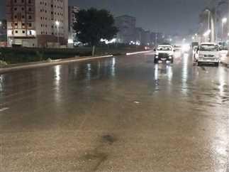 الآن.. أمطار على مدن محافظة دمياط