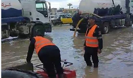 رفع درجة الاستعداد دمياط لمواجهة سوء الأحوال الجوية