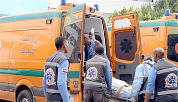 مصرع شاب في حادث تصادم سيارة ملاكي ودراجة نارية بـ بهتيم