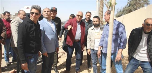 محافظ الجيزة يتابع ميدانيآ نسب التنفيذ بمشروع تطوير المنطقة والطرق المحيطة