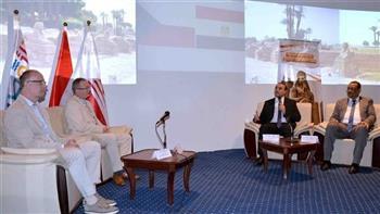 سفير التشيك ونائب محافظ الاقصر يشهدان ندوة عن نهضة العمارة المصرية