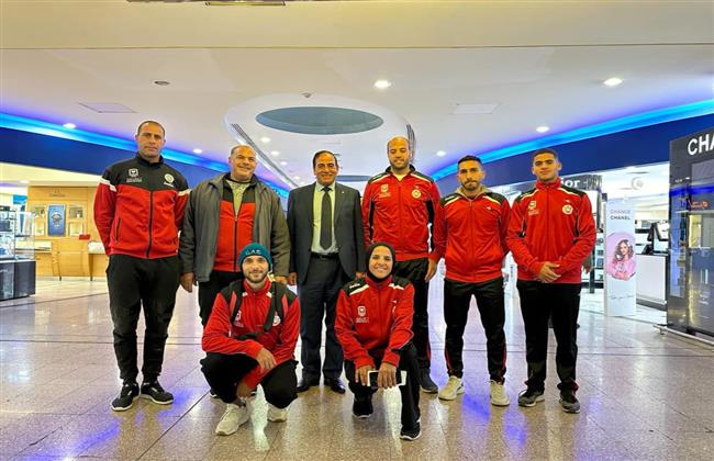 بعثة منتخب مصر للتجديف تسافر إلي إيطاليا
