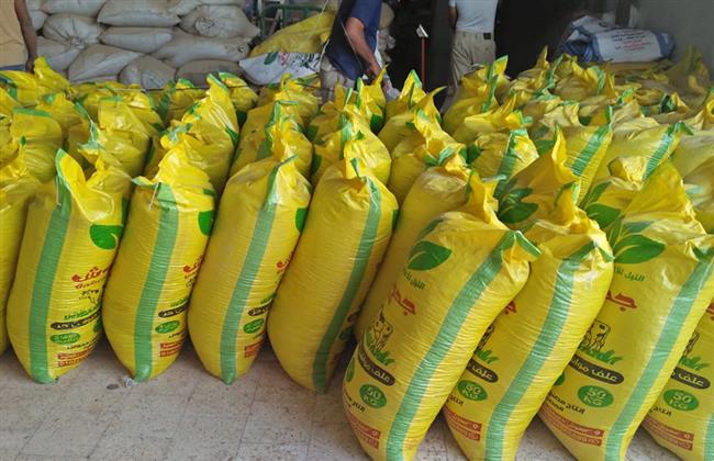 ضبط اعلاف مجهولة المصدر بغرب الإسكندرية
