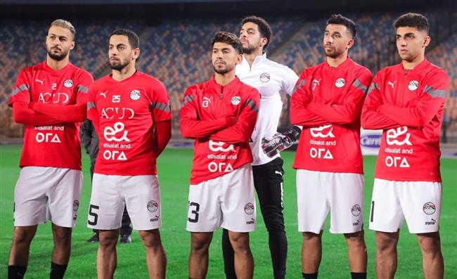 منتخب مصر بالقميص الأحمر في مواجهة نيوزيلاندا بـ كأس عاصمة مصر