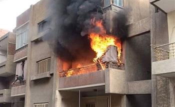   إخماد حريق شقة سكنية فى الطالبية دون إصابات