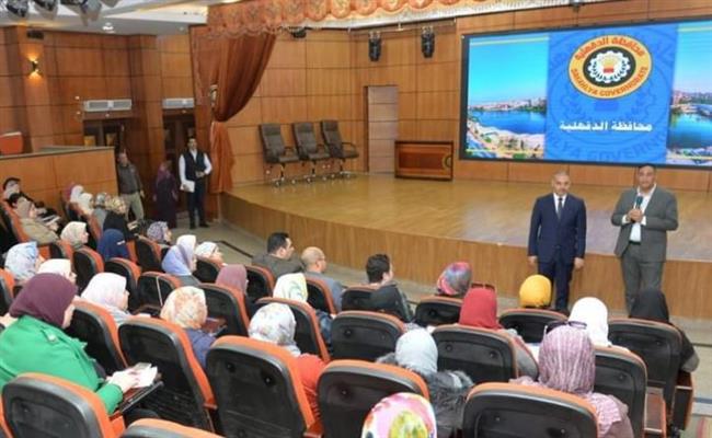 رئيس جامعة المنصورة و محافظ الدقهلية يدشنان البرنامج التدريبي لتأهيل الأطباء