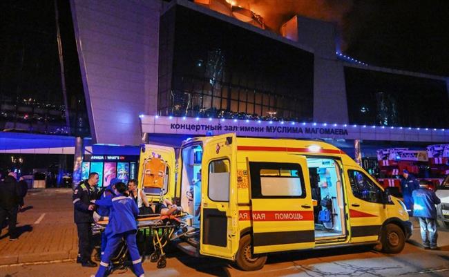 عمدة موسكو : حادث المركز التجاري " كروكوس سيتي " مأساة رهيبة