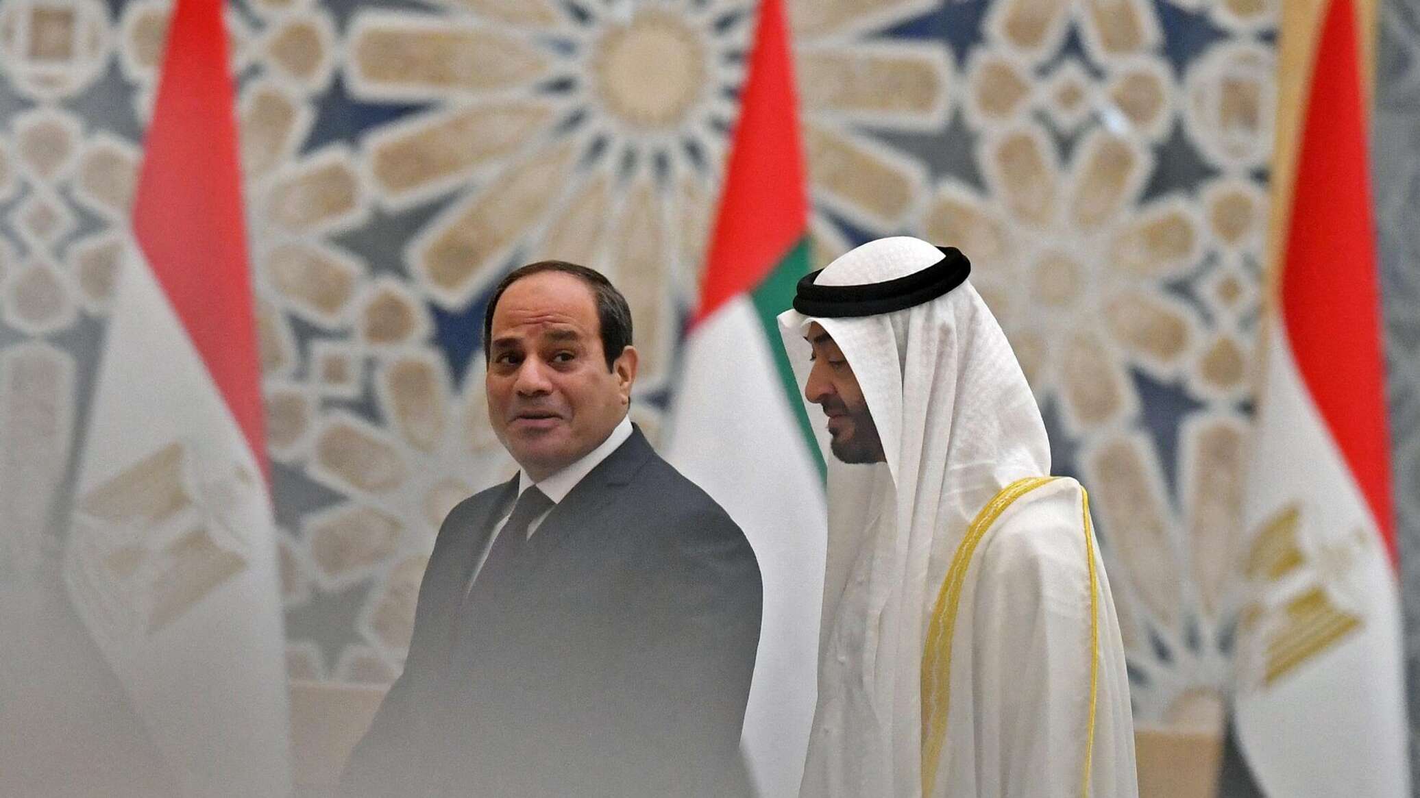 الرئيس السيسي ونظيره الإماراتي يعقدان لقاءً أخويًا
