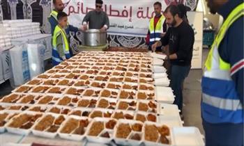 التحالف الوطني: توزيع وجبات الإفطار على الفئات المستحقة بالمنيا 