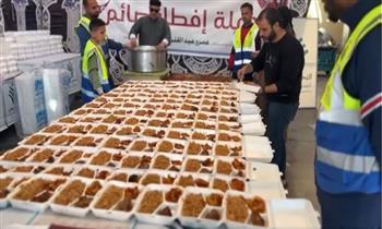 التحالف الوطني: توزيع وجبات الإفطار على الفئات المستحقة بالمنيا