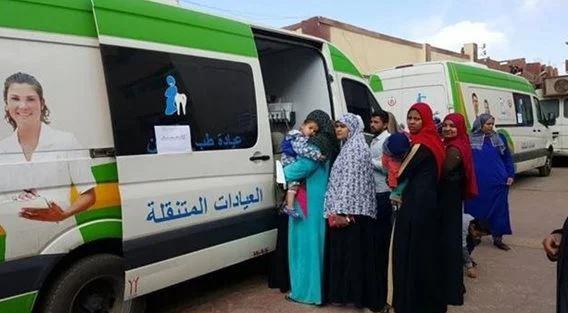 "صحة المنيا": الكشف على 1709 مواطنين خلال قافلة طبية بقرية دفش بسمالوط