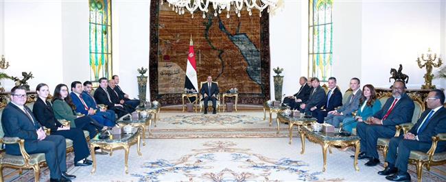 السيسي يؤكد مجددا رفض مصر لأية مساعٍ تهدف لتهجير الفلسطينيين من أراضيهم