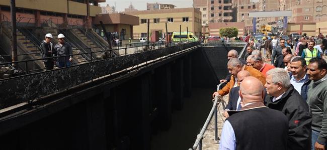 "صرف صحي القاهرة": إعادة تشغيل محطتي "القلج" و"الخصوص" بعد السيطرة على حريق