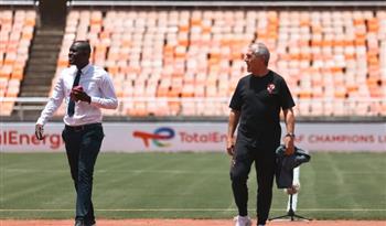  دوري أبطال إفريقيا .. كولر يعاين ملعب "بنجامين مكابا" قبل مباراة سيمبا غدًا