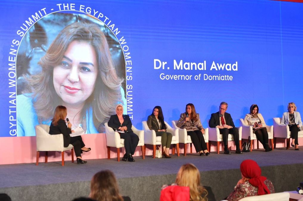 محافظ دمياط تشارك في قمة المرأة المصرية في نسختها الثالثة
