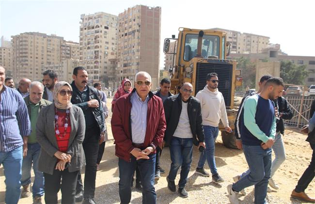 محافظ الجيزة يعاين المرحلة الثالثة من تطوير وتغطية ترعة المريوطية بمنطقة كوبري الصحابة