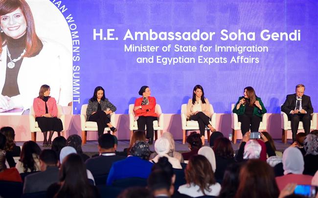 وزيرة الهجرة تشارك في أعمال النسخة الثالثة من قمة المرأة المصرية ومنتدى "Top 50 Women"