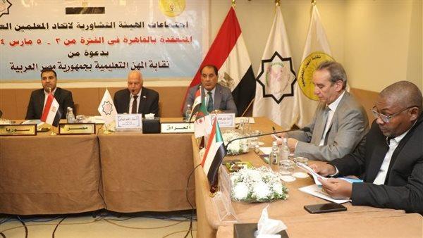 اتحاد المعلمين العرب يتعهد بتقديم كامل الدعم للفلسطينيين وخاصة الطلاب والمعلمين
