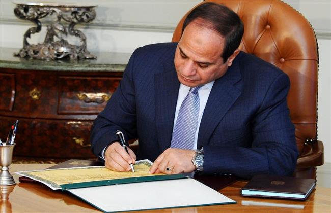 الرئيس السيسي يوقع تعديل بعض أحكام قانون المرور