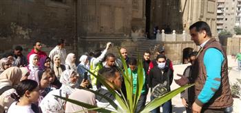   زيارة ميدانية لطلاب جامعة القاهرة للمناطق والمواقع الأثرية 